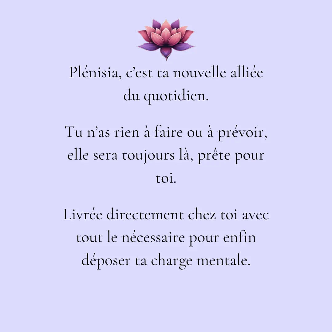 La box Plénisia