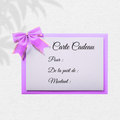 Carte-cadeau Plénisia
