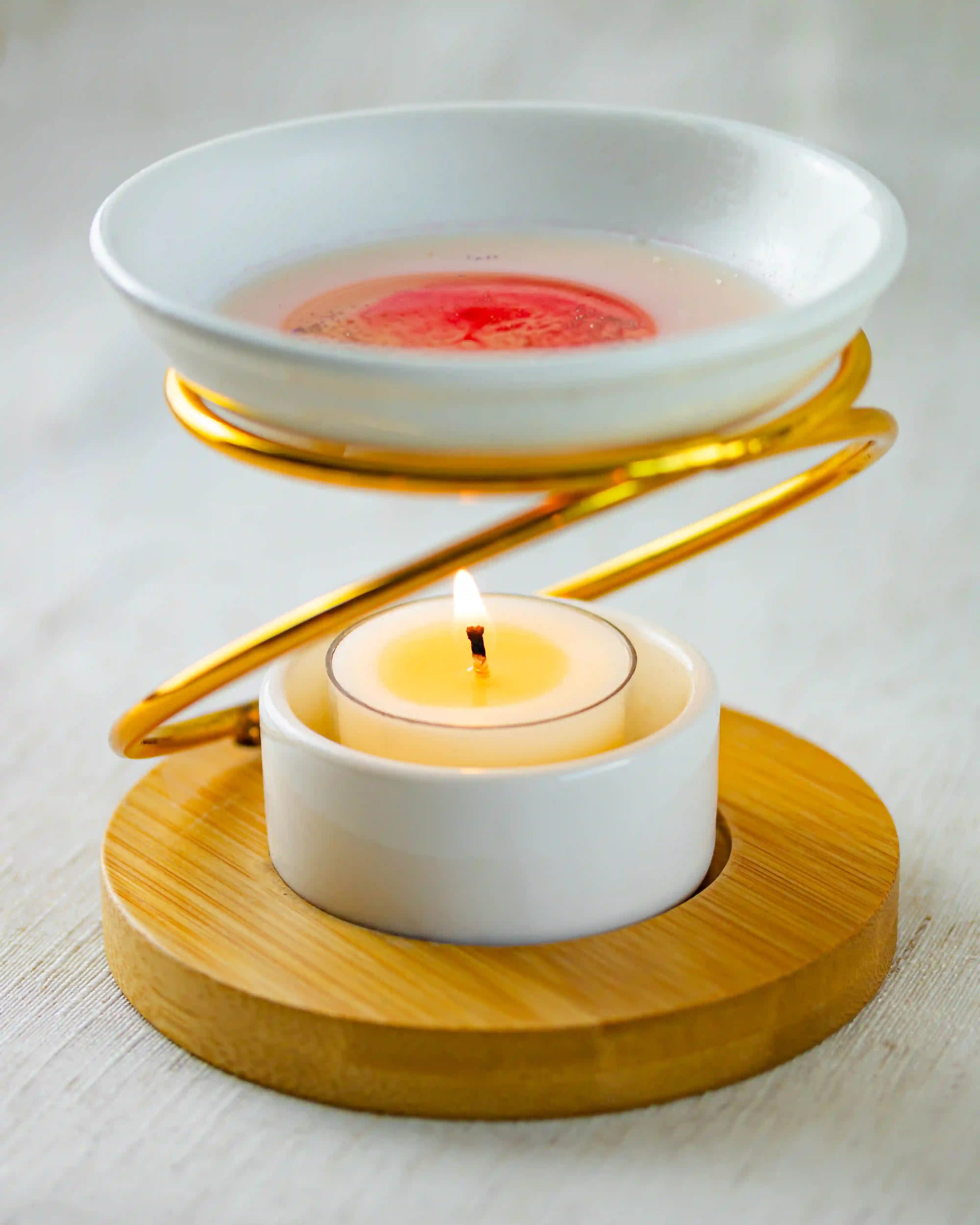 Chauffe-cire parfumée Hula – Brûle-parfum décoratif pour fondants parfumés