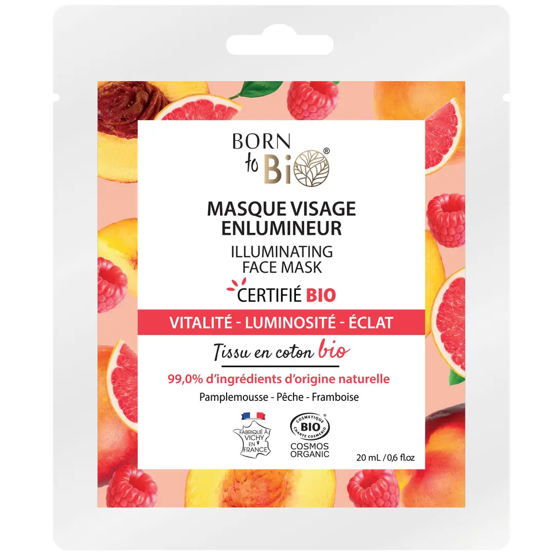 Masque Visage Enlumineur - Born to Bio